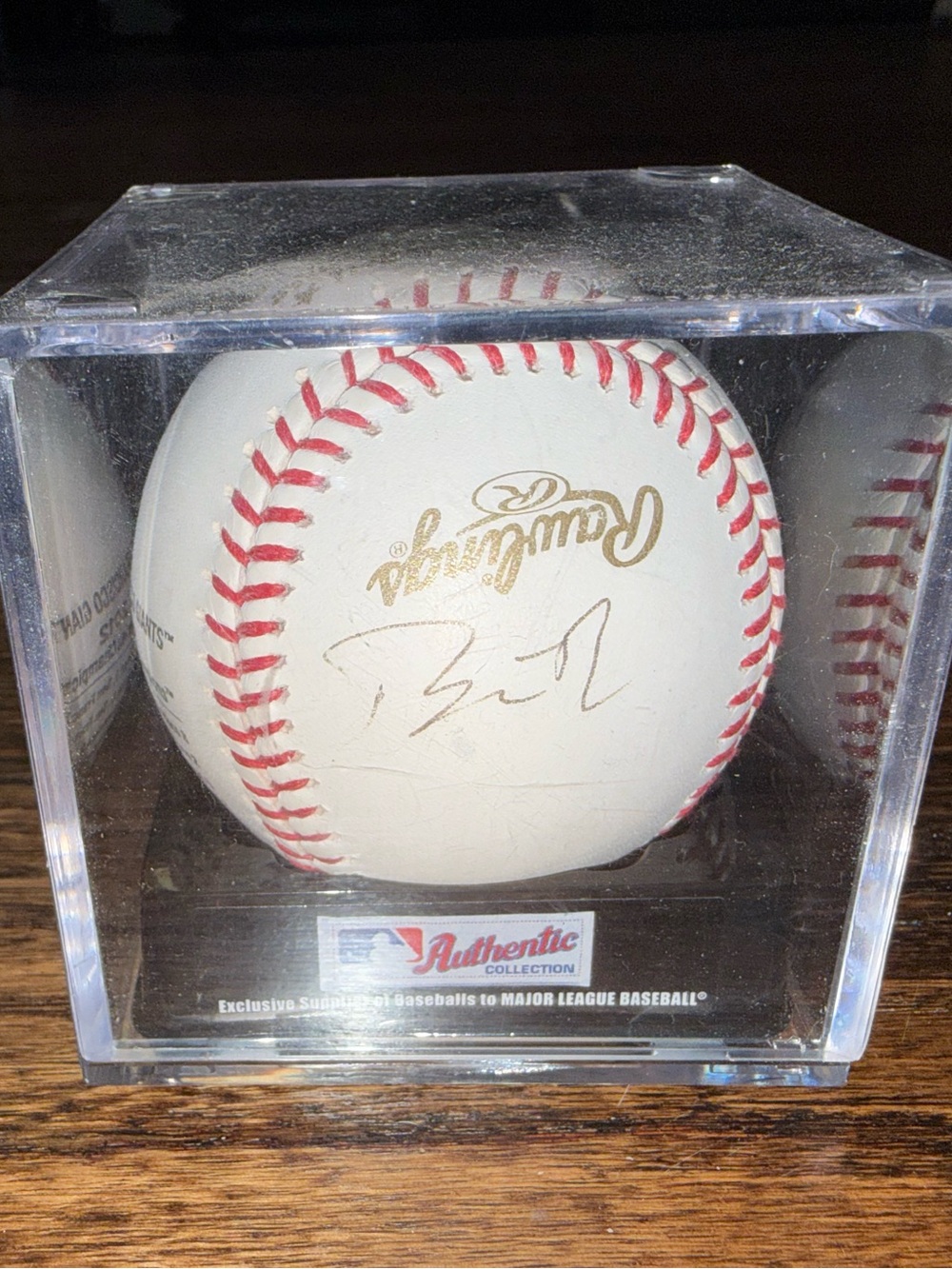Buster Posey San Francisco Giants 2012 World Series Autographed Baseball + Case